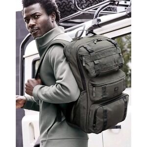 OGIO Utilitarian Modular Pack Backpack 91018 GRAY Logo Utility Sport Hike Gym